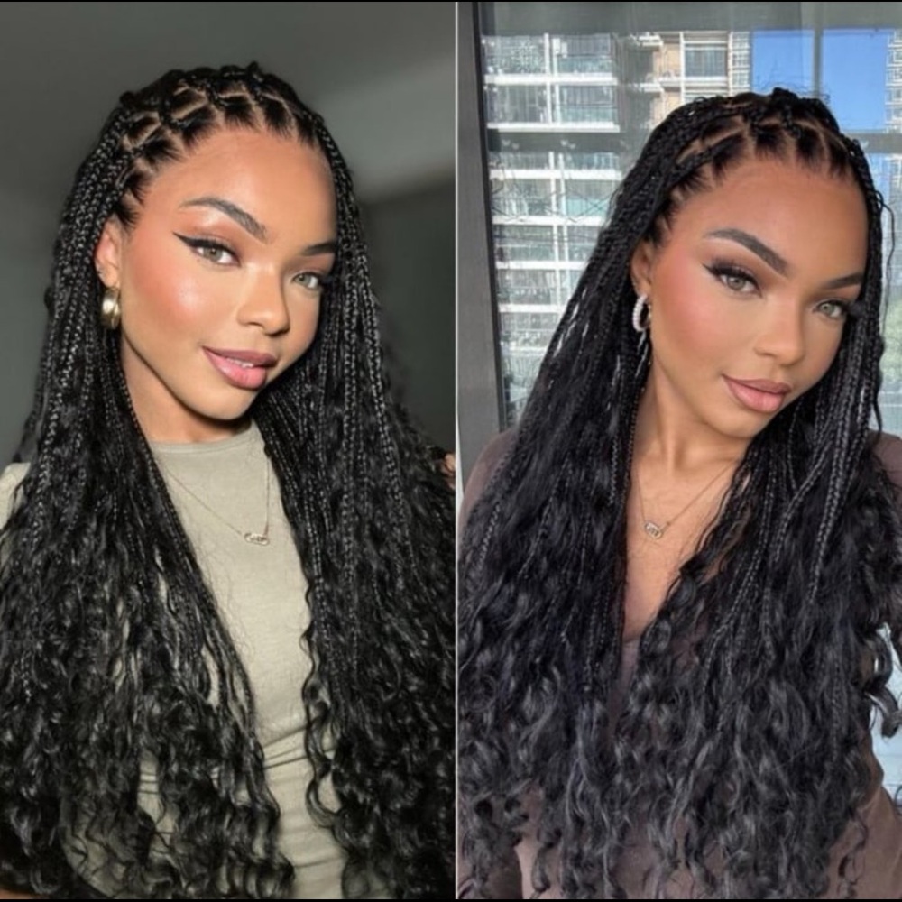Brand New!
LUVME HAIR Full Lace Boho Braided Wigs Salon-Level 200% Density - Picture 4 of 4